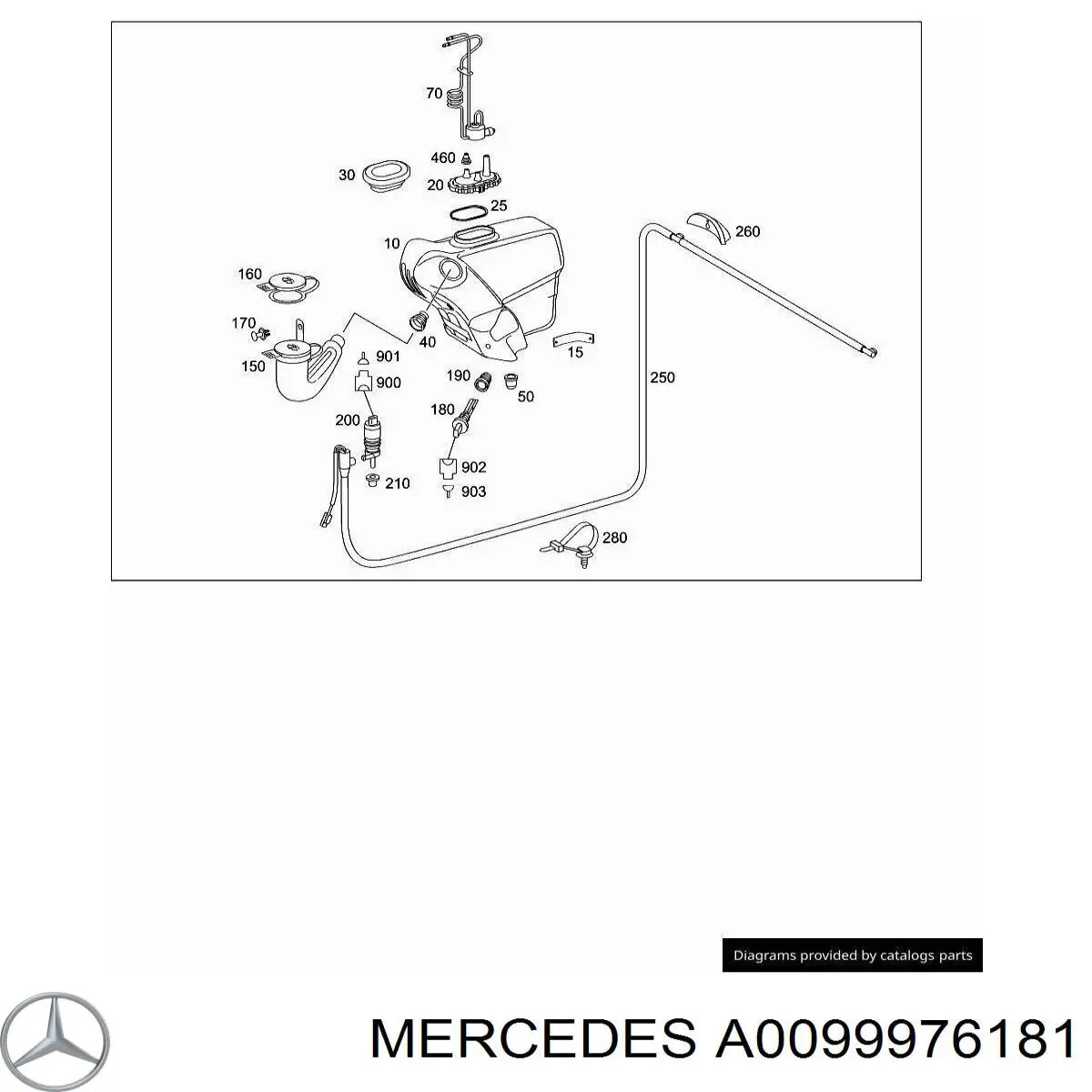  Mercedes A0099976181 preço, a partir de 4,01 USD