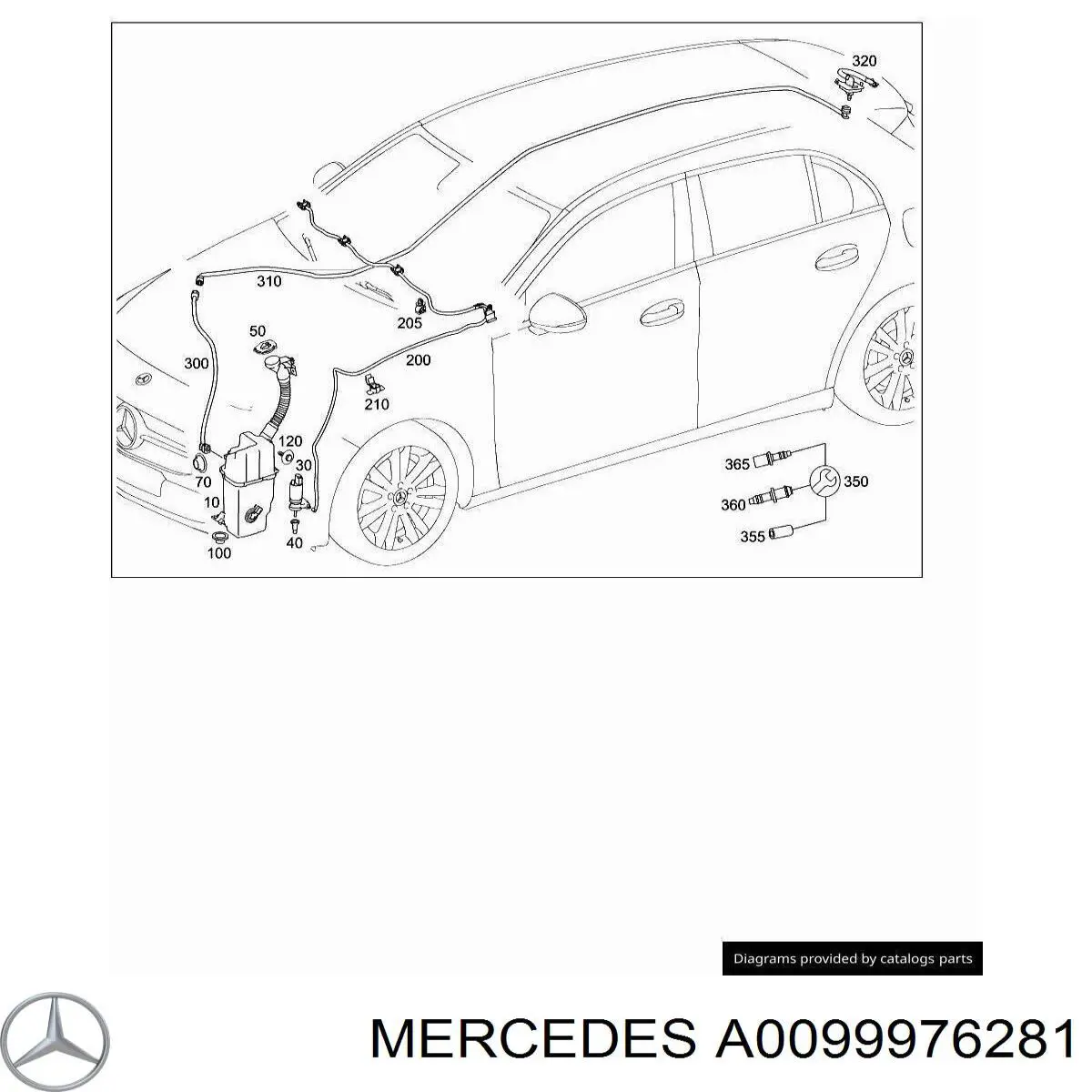  Mercedes A0099976281 preço, a partir de 9,04 USD