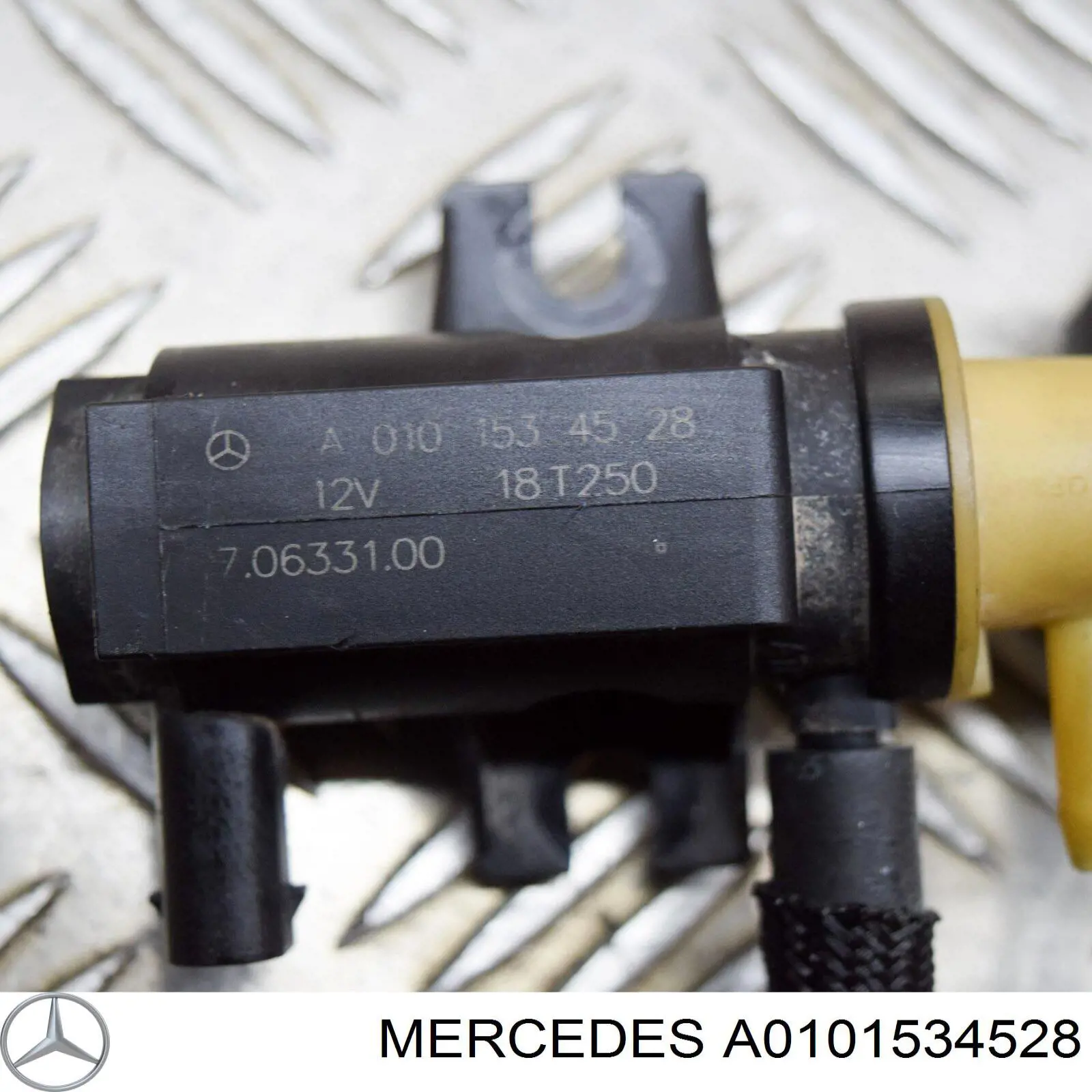 A0101534528 Mercedes Convertidor de pressão (solenoide) de supercompressão