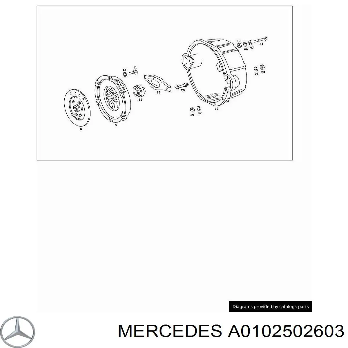 Disco de embraiagem Mercedes 0052501003 preço, a partir de 53,08 USD