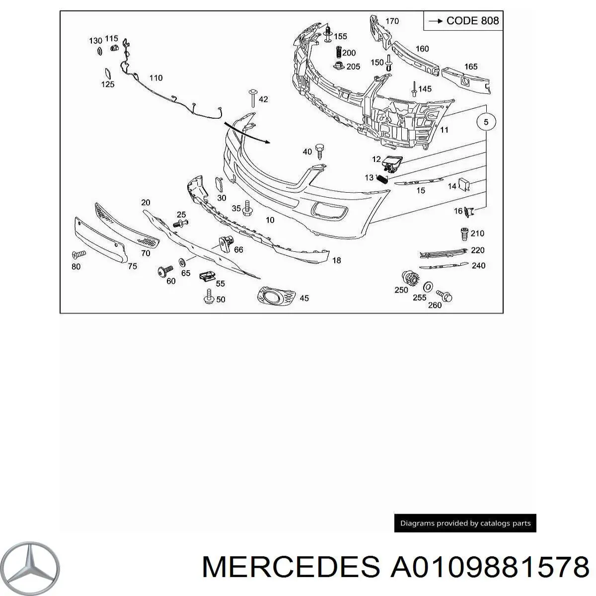  Mercedes A0109881578 preço, a partir de 9,34 USD