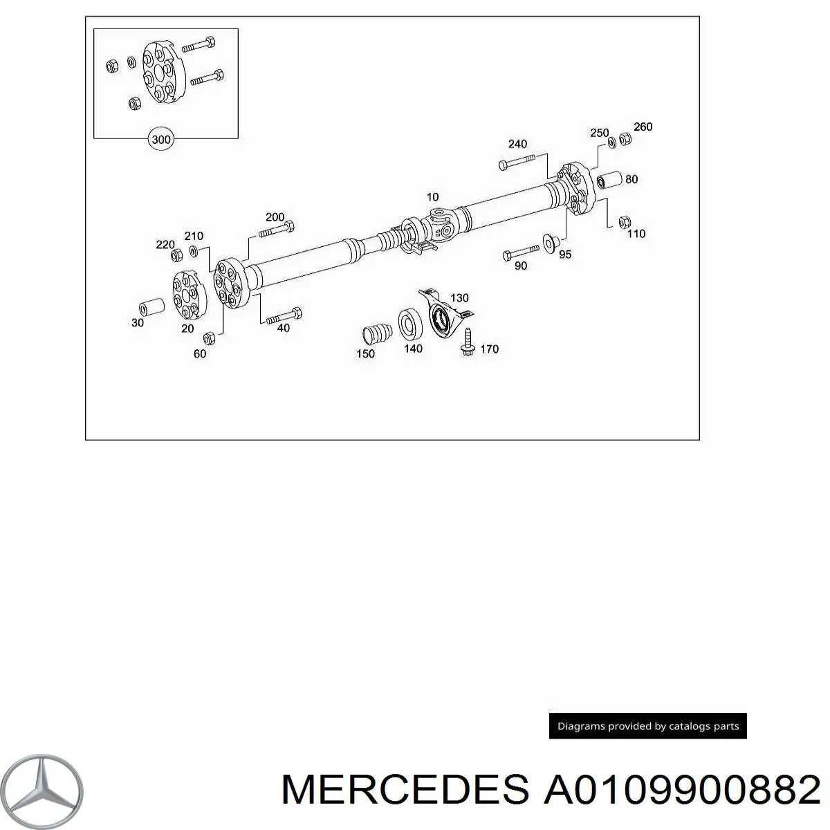 A0109900882 Mercedes 