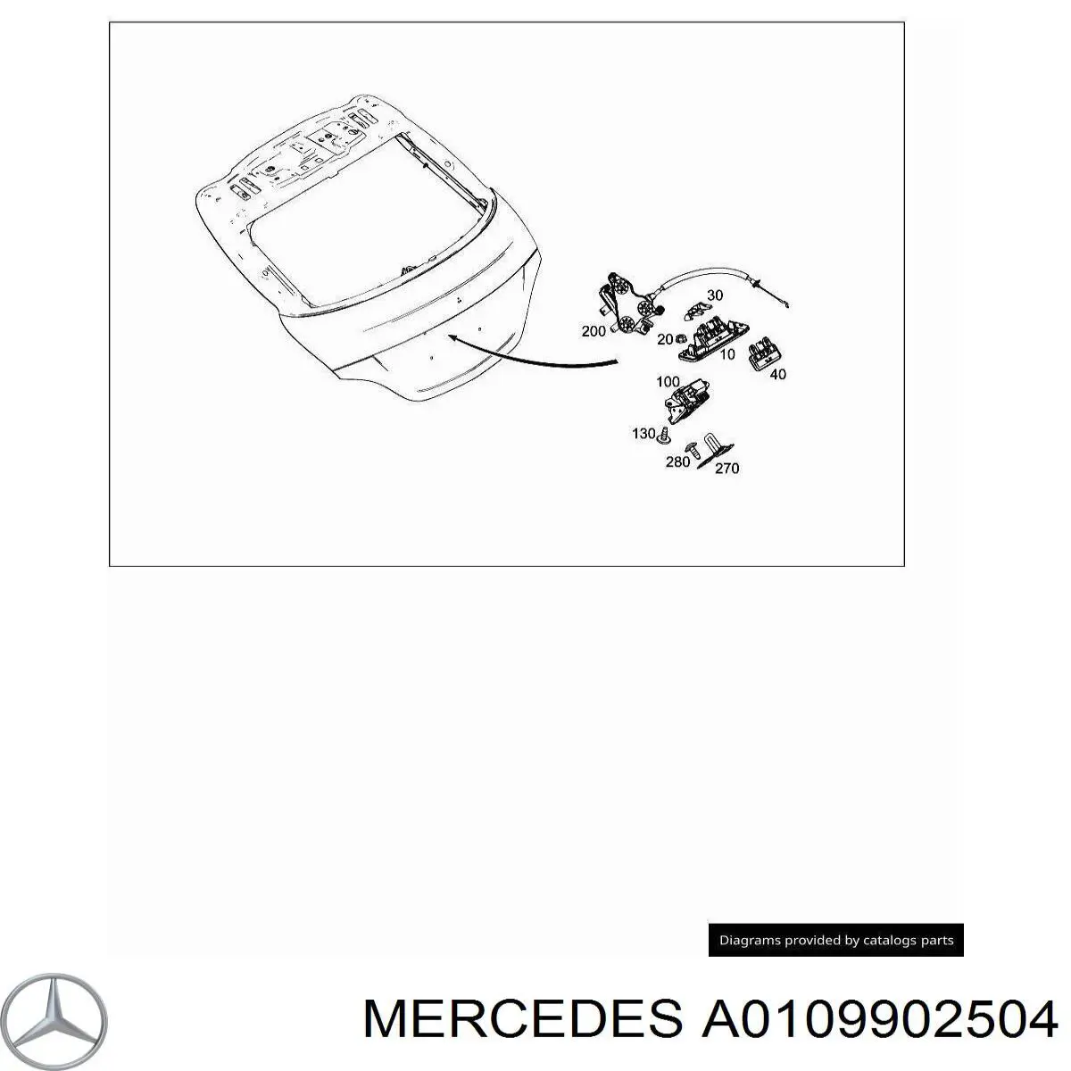 A0109902504 Mercedes 
