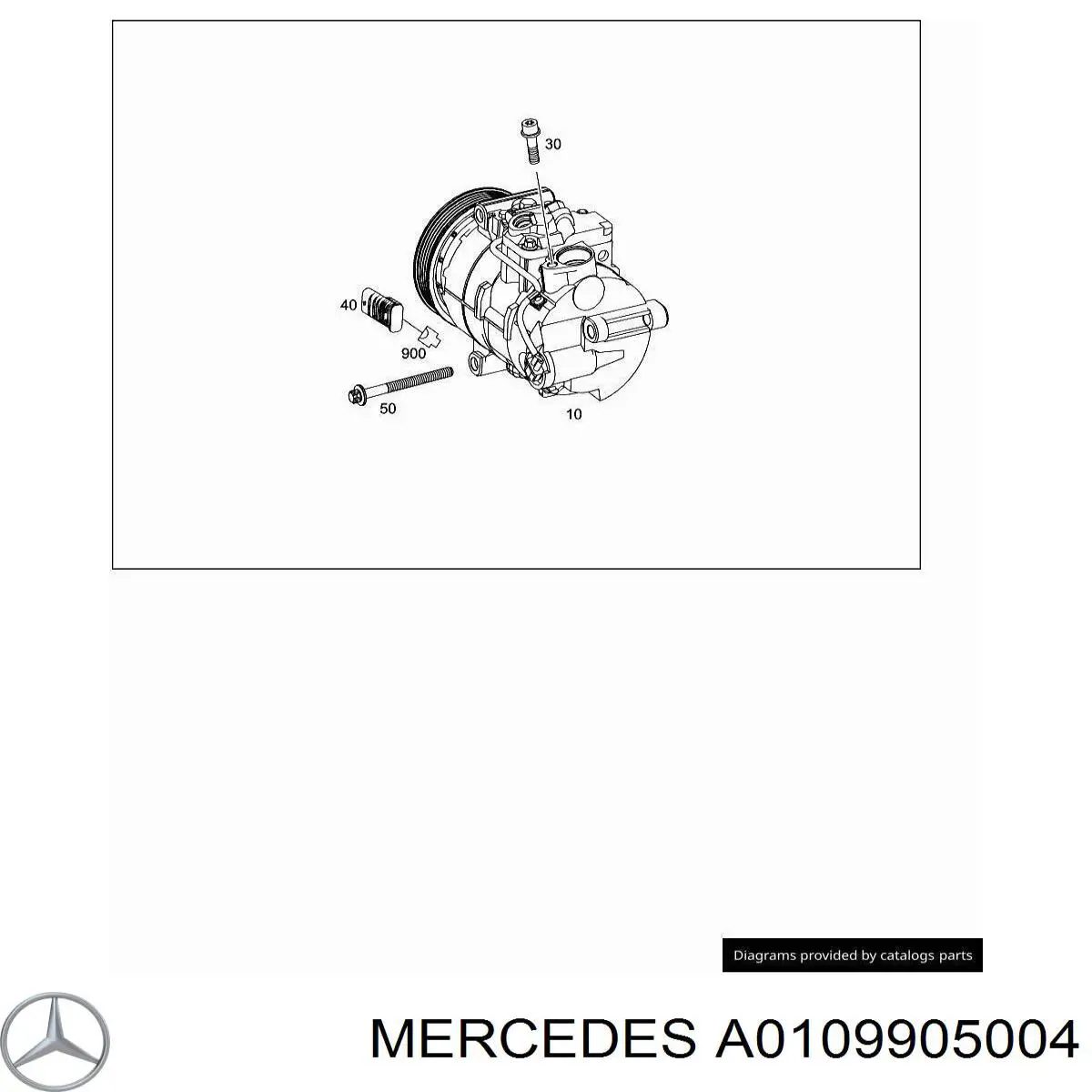 A0109905004 Mercedes 