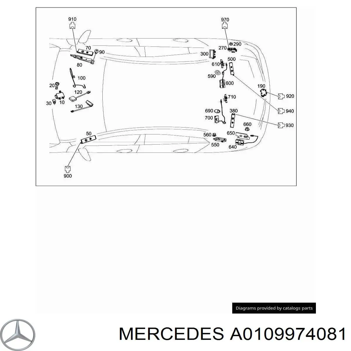  Mercedes A0109974081 preço, a partir de 6,24 USD