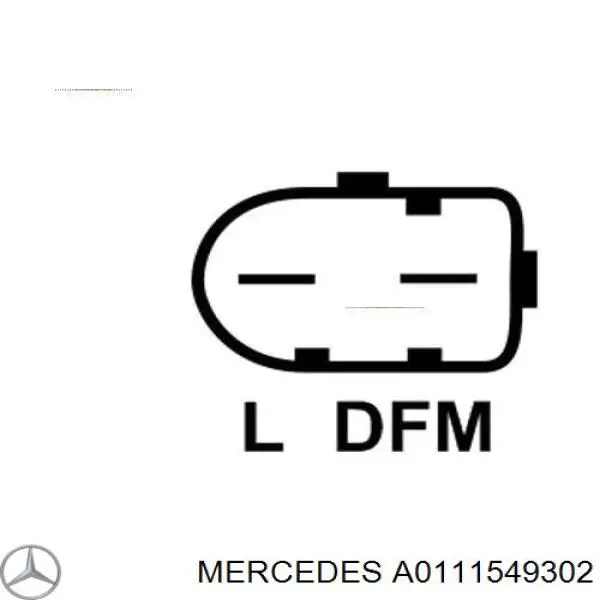 Gerador Mercedes A0111549302 preço, a partir de 156,91 USD