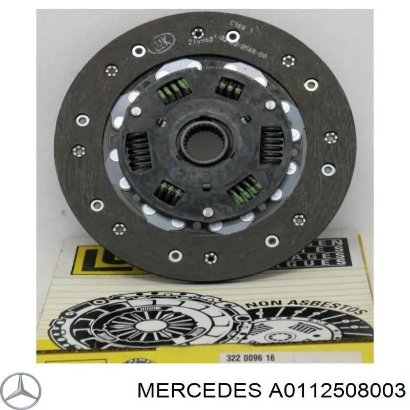 A0112508003 Mercedes Disco de embraiagem