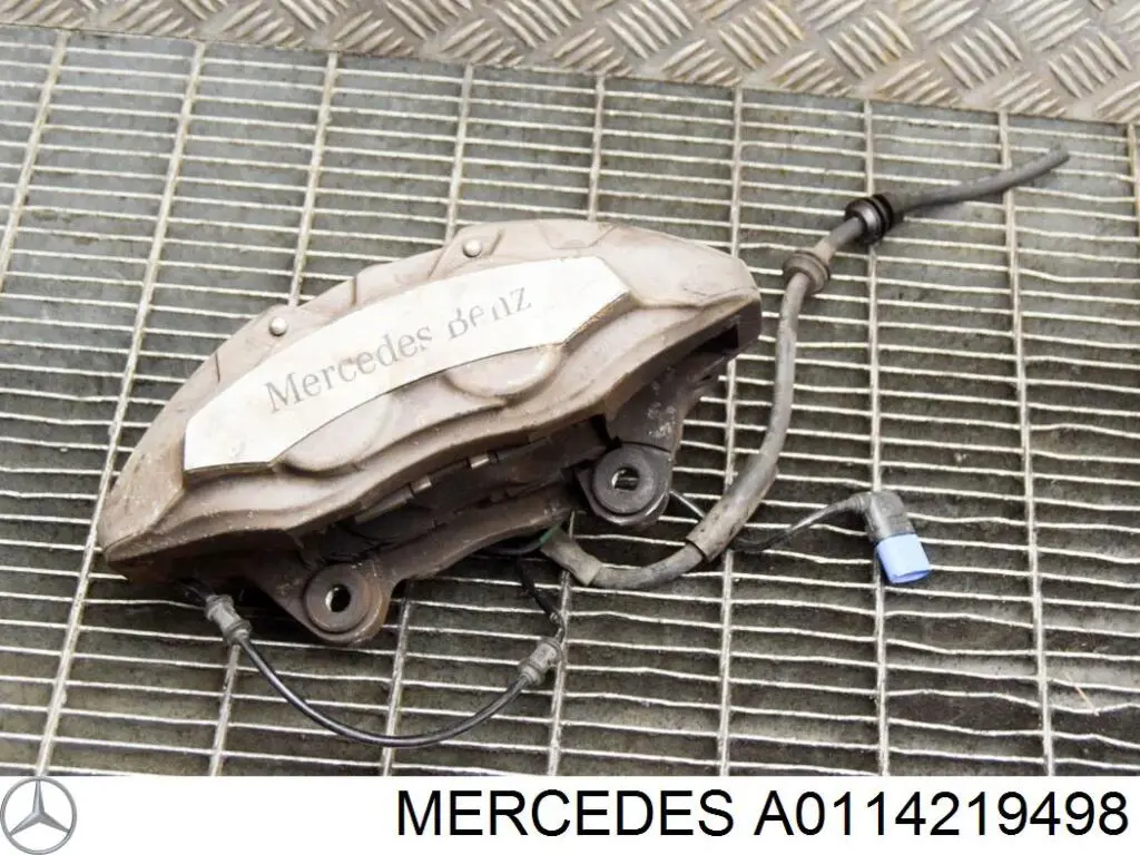Compre A0114219498 Mercedes Suporte do freio dianteiro direito