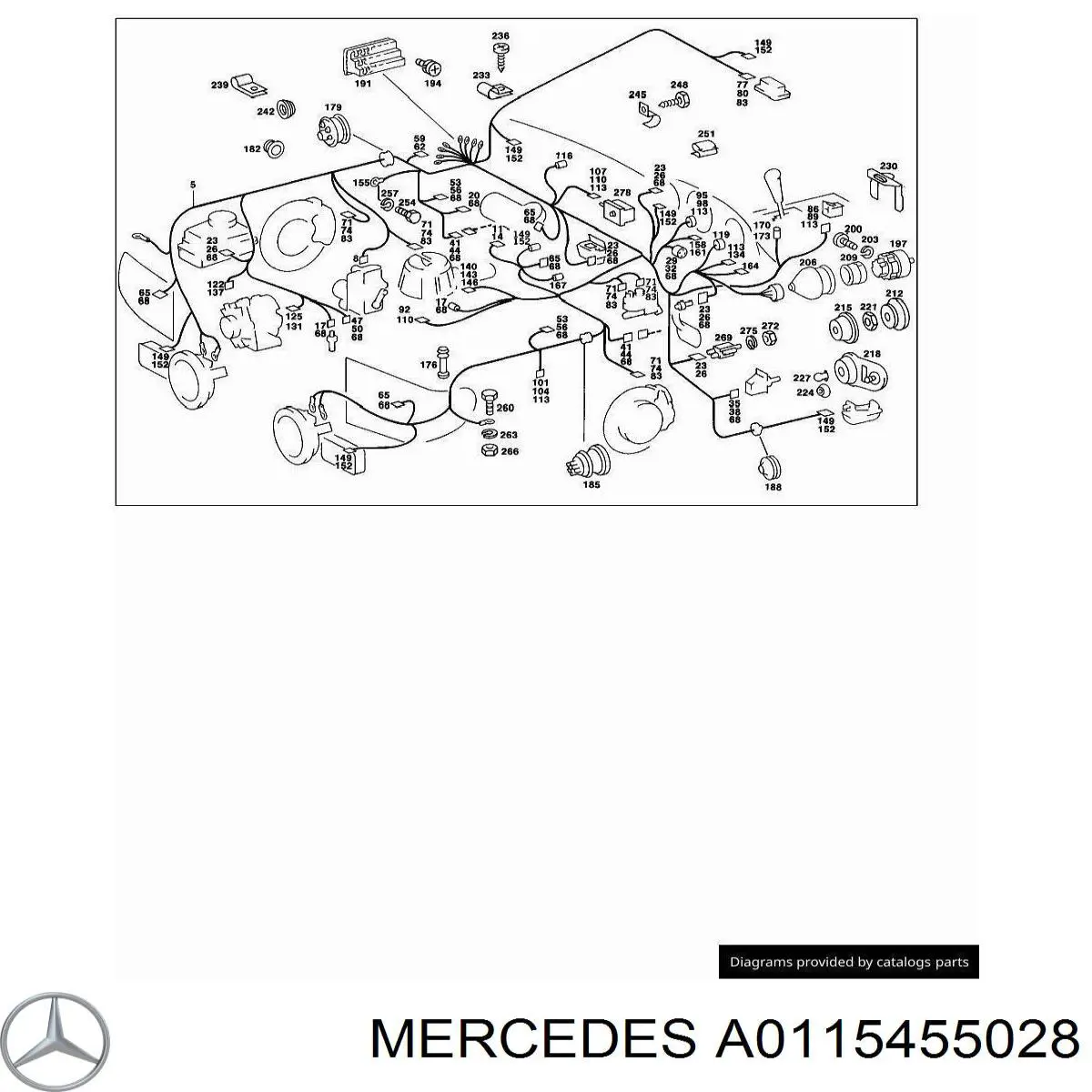  Mercedes A0115455028 preço, a partir de 9,88 USD