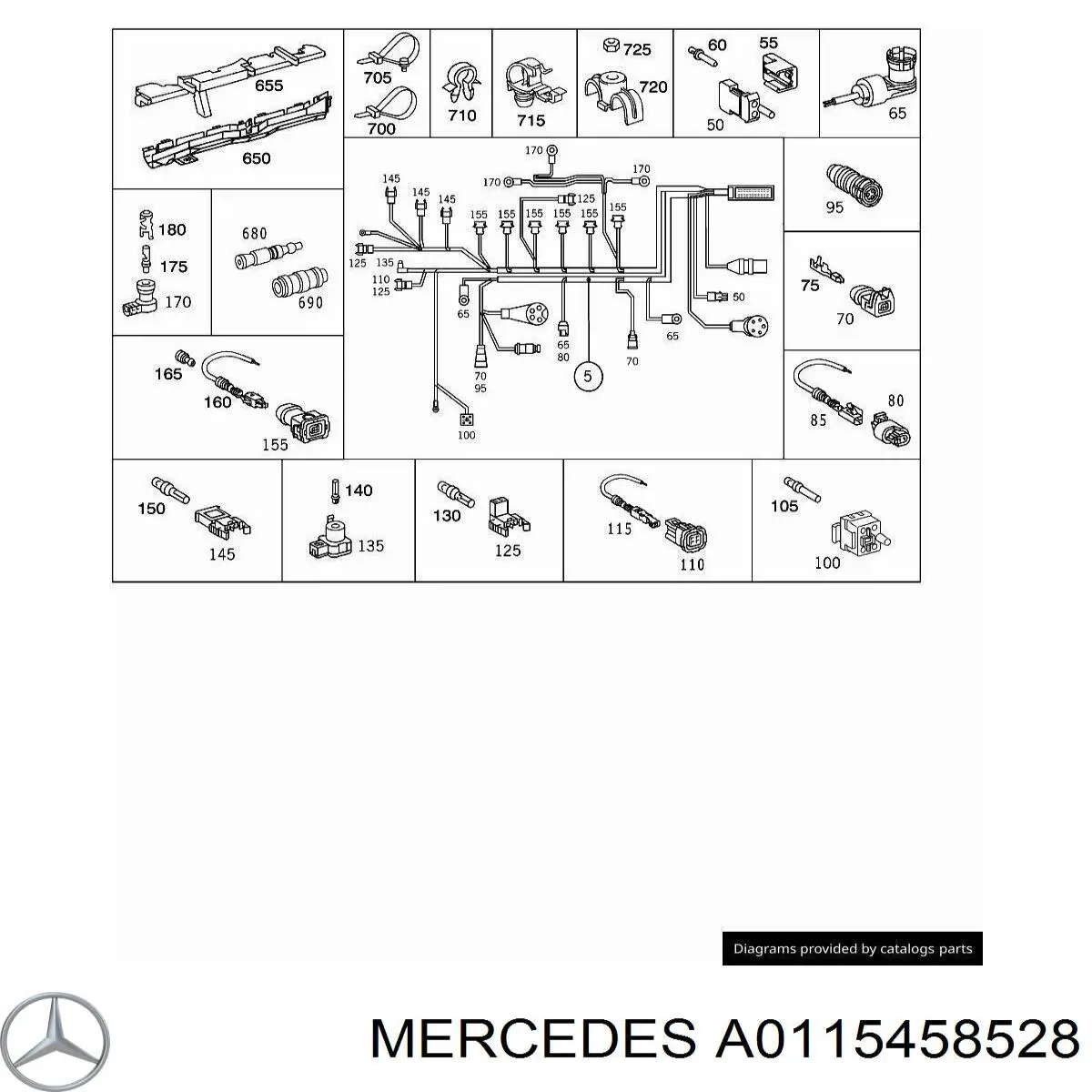 Compre A0115458528 Mercedes 