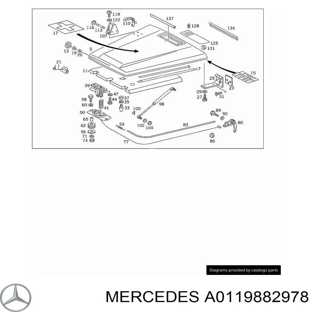  Mercedes A0029887578 preço, a partir de 2,54 USD