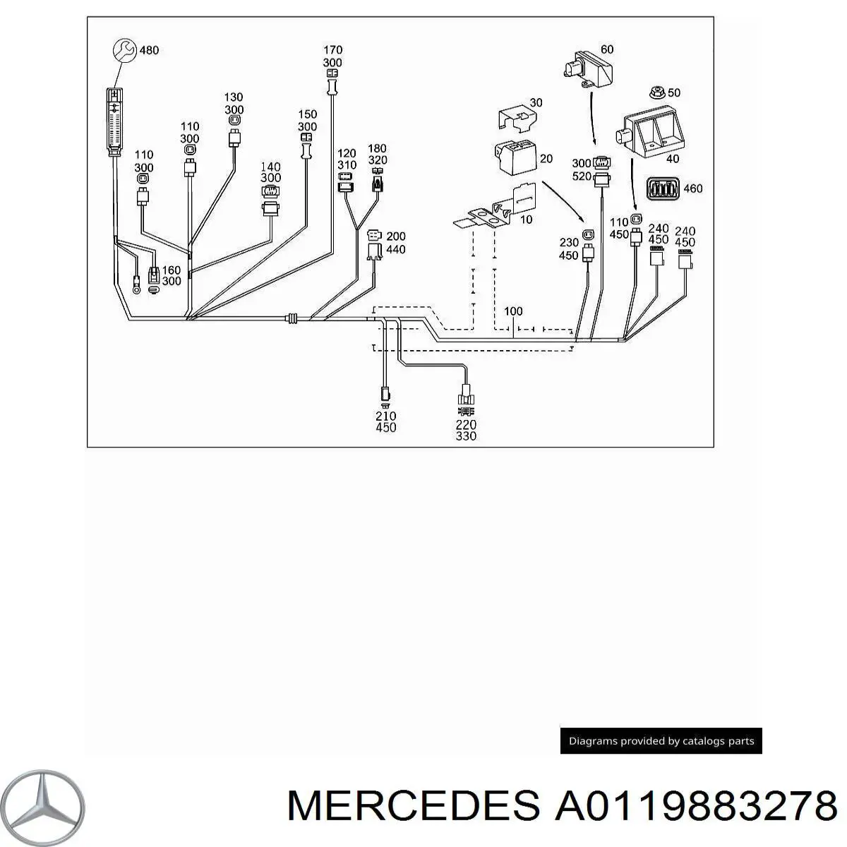  Mercedes A0119883278 preço, a partir de 5,31 USD