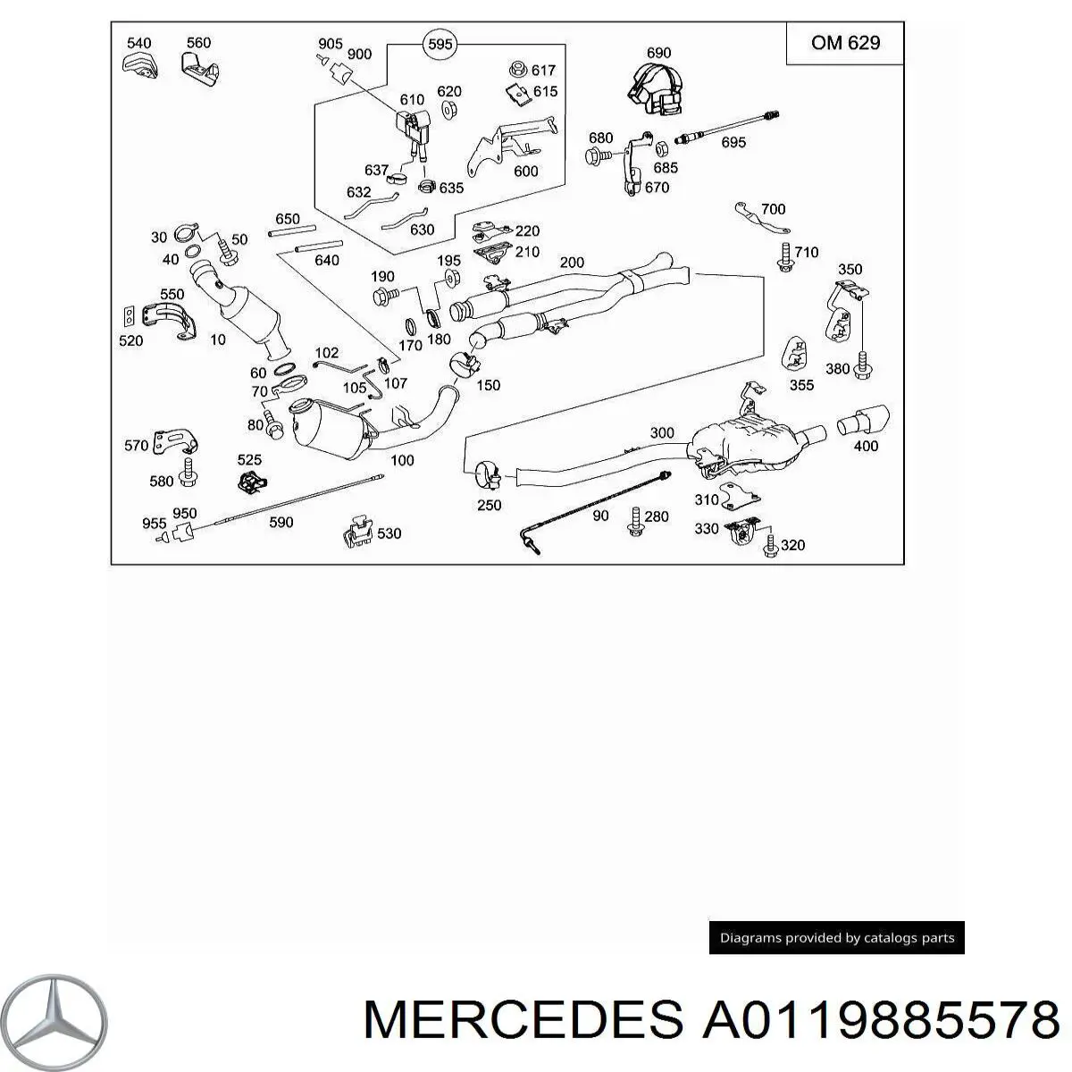 A0119885578 Mercedes 