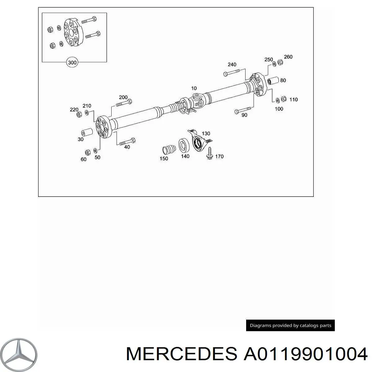  Mercedes A0119901004 preço, a partir de 3,02 USD