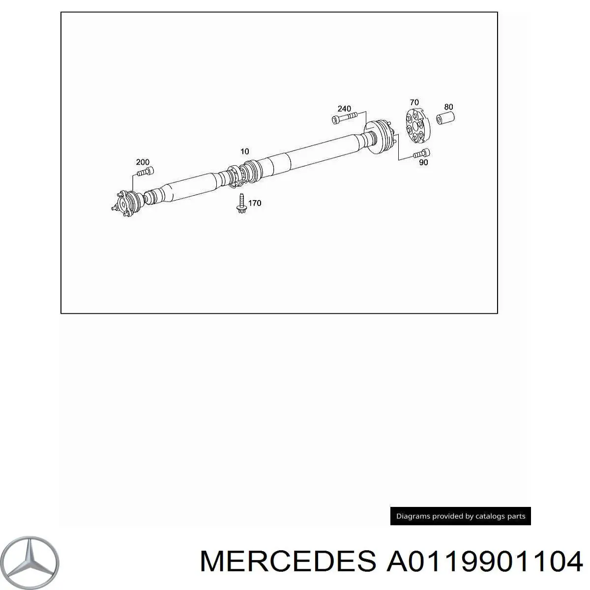  Mercedes A0119901104 preço, a partir de 15,93 USD