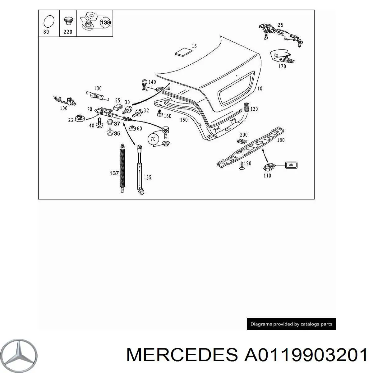  Mercedes N000000002575 preço, a partir de 1,92 USD