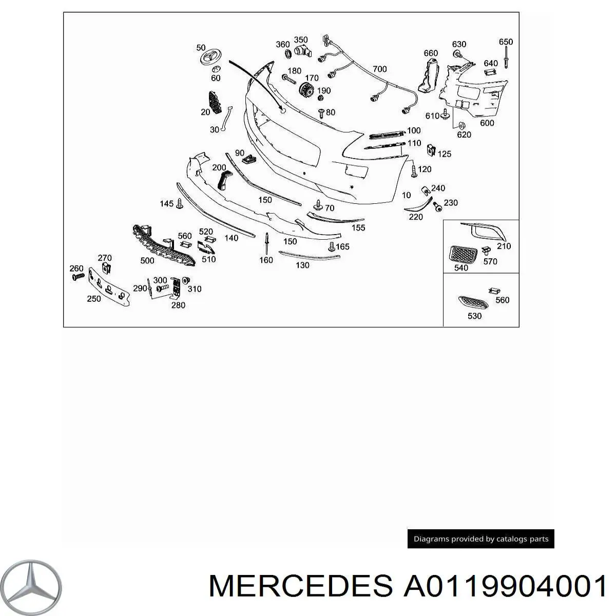  Mercedes A0119904001 preço, a partir de 5,30 USD