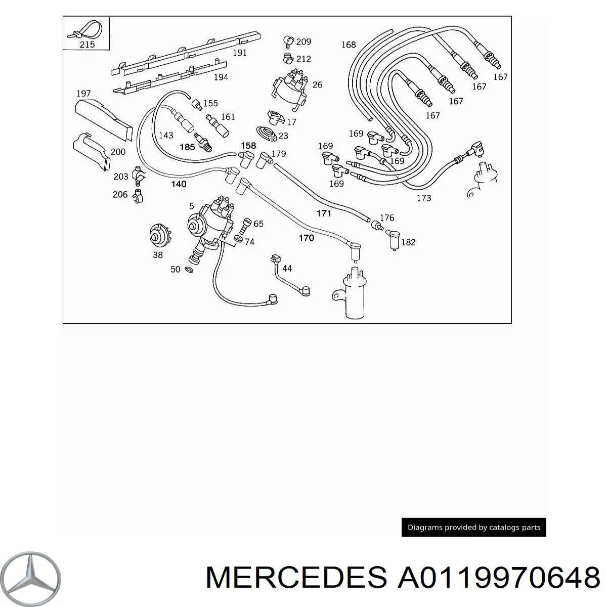 A0119970648 Mercedes 