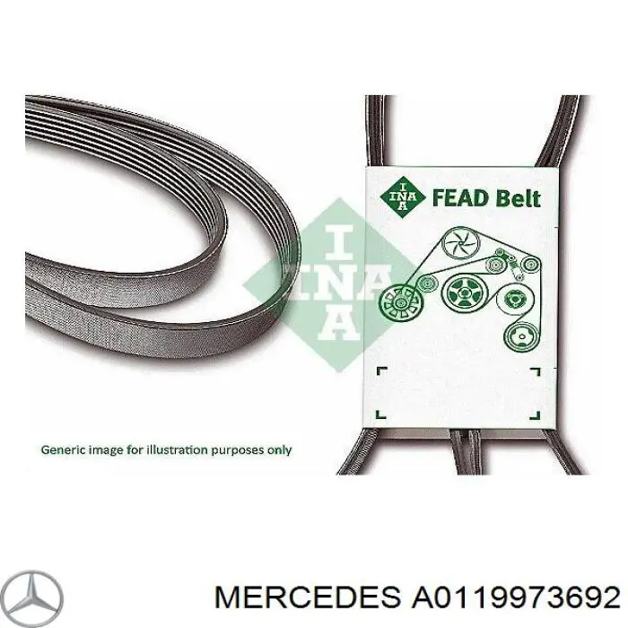 Compre 0119973692 Mercedes Correia dos conjuntos de transmissão