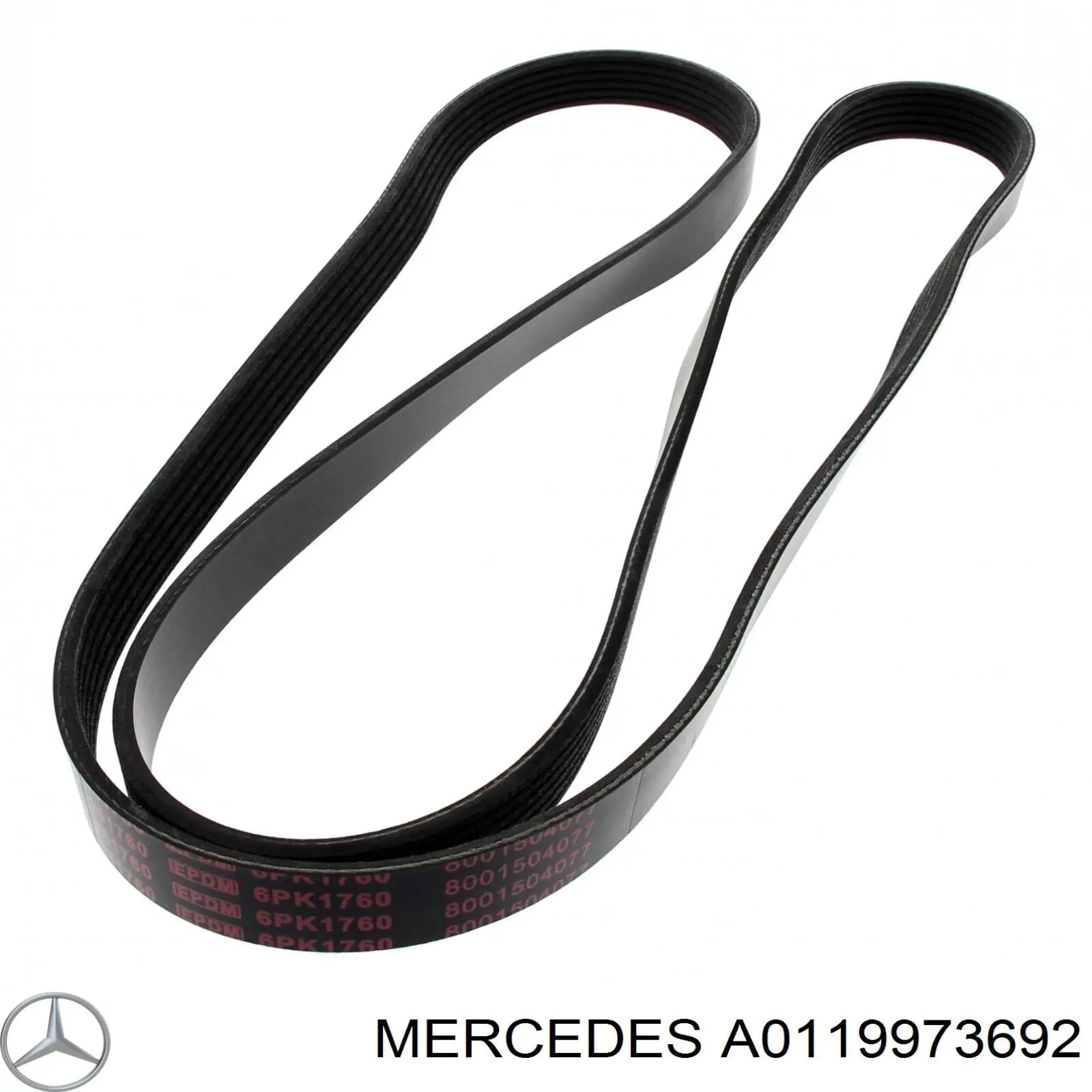 Correia dos conjuntos de transmissão Mercedes 0119973692 preço, a partir de 138,08 USD