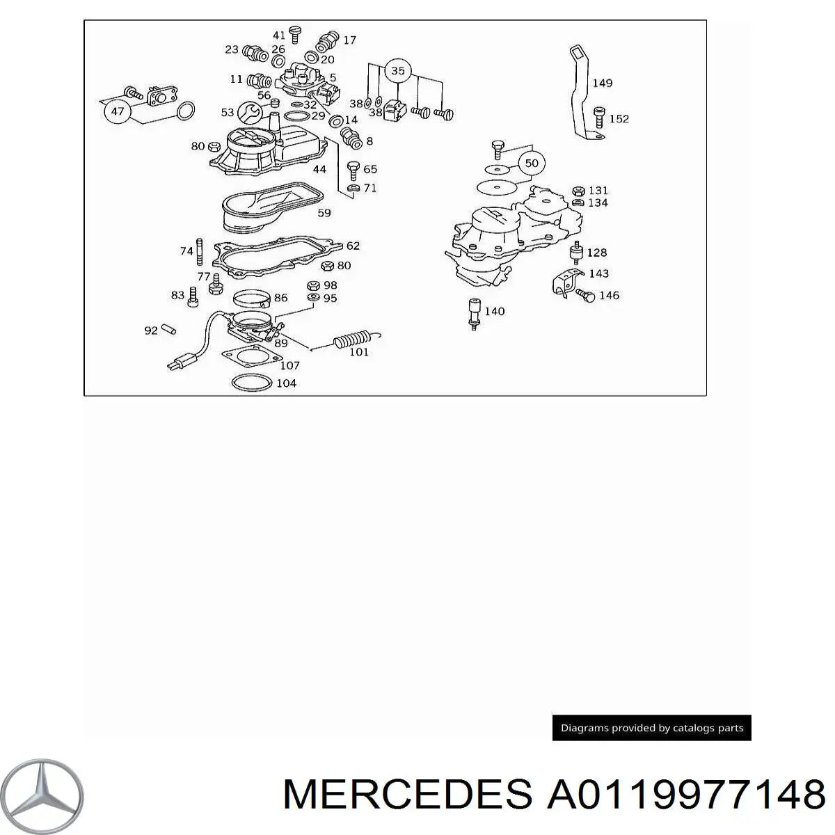 Mercedes A0119977148 preço, a partir de 32,32 USD