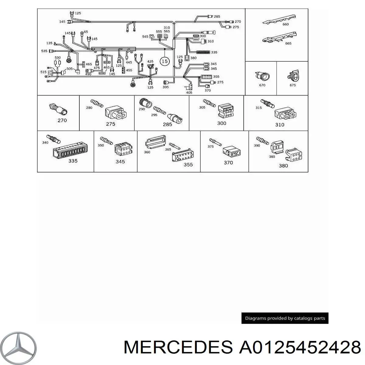 A0125452428 Mercedes 