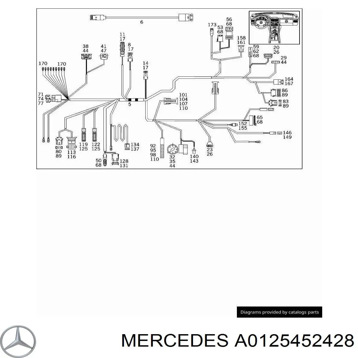 Compre A0125452428 Mercedes 