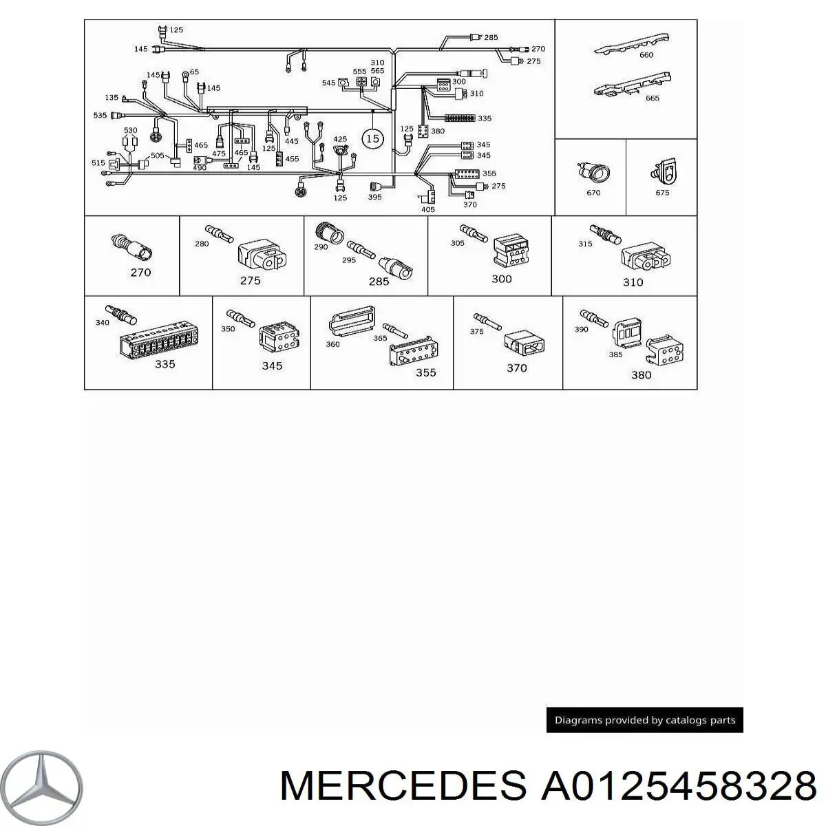 A0125458328 Mercedes 