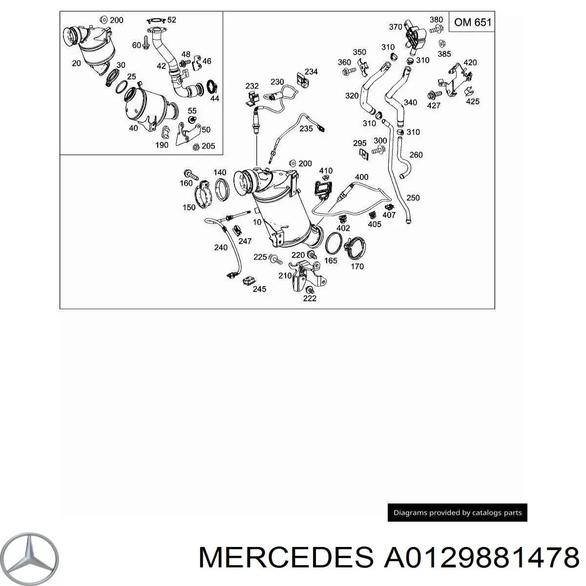 A0129881478 Mercedes 