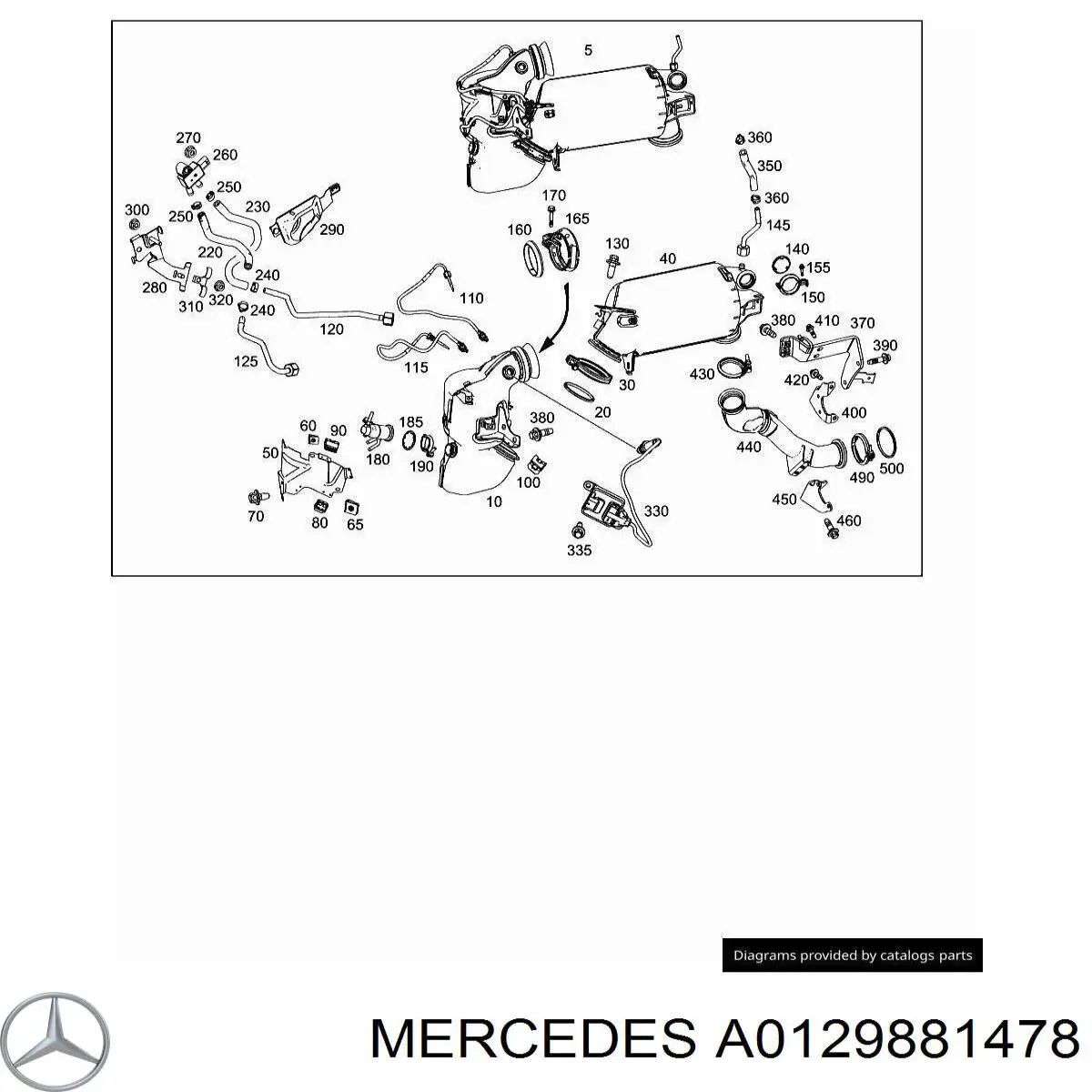  Mercedes A0129881478 preço, a partir de 1,53 USD