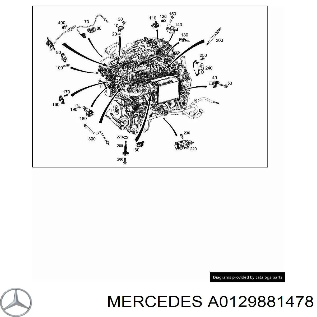 Compre A0129881478 Mercedes 