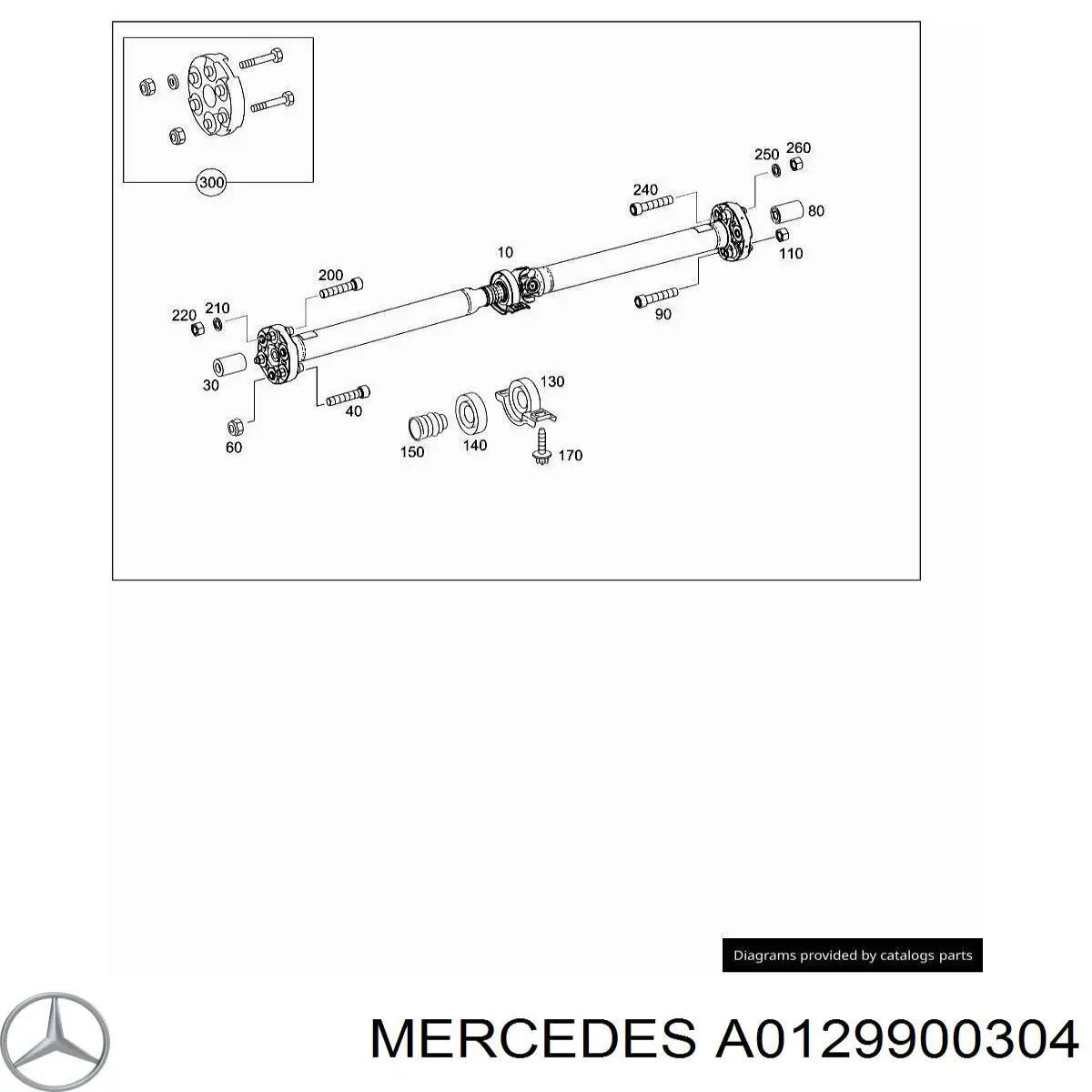 A0009909306 Mercedes 