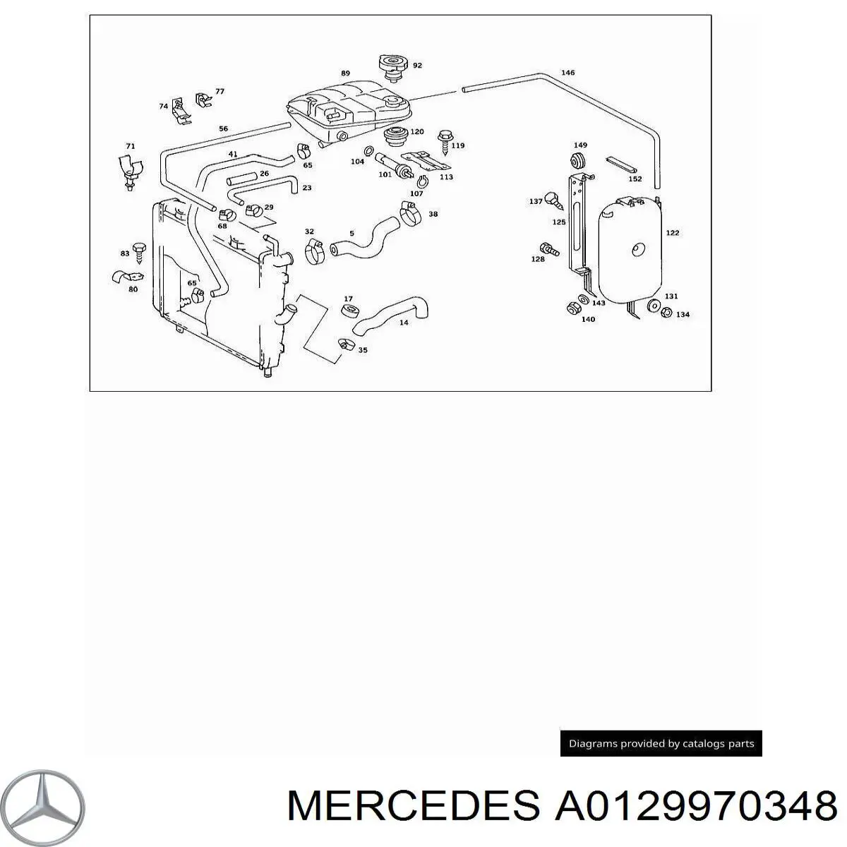 Compre A0129970348 Mercedes 