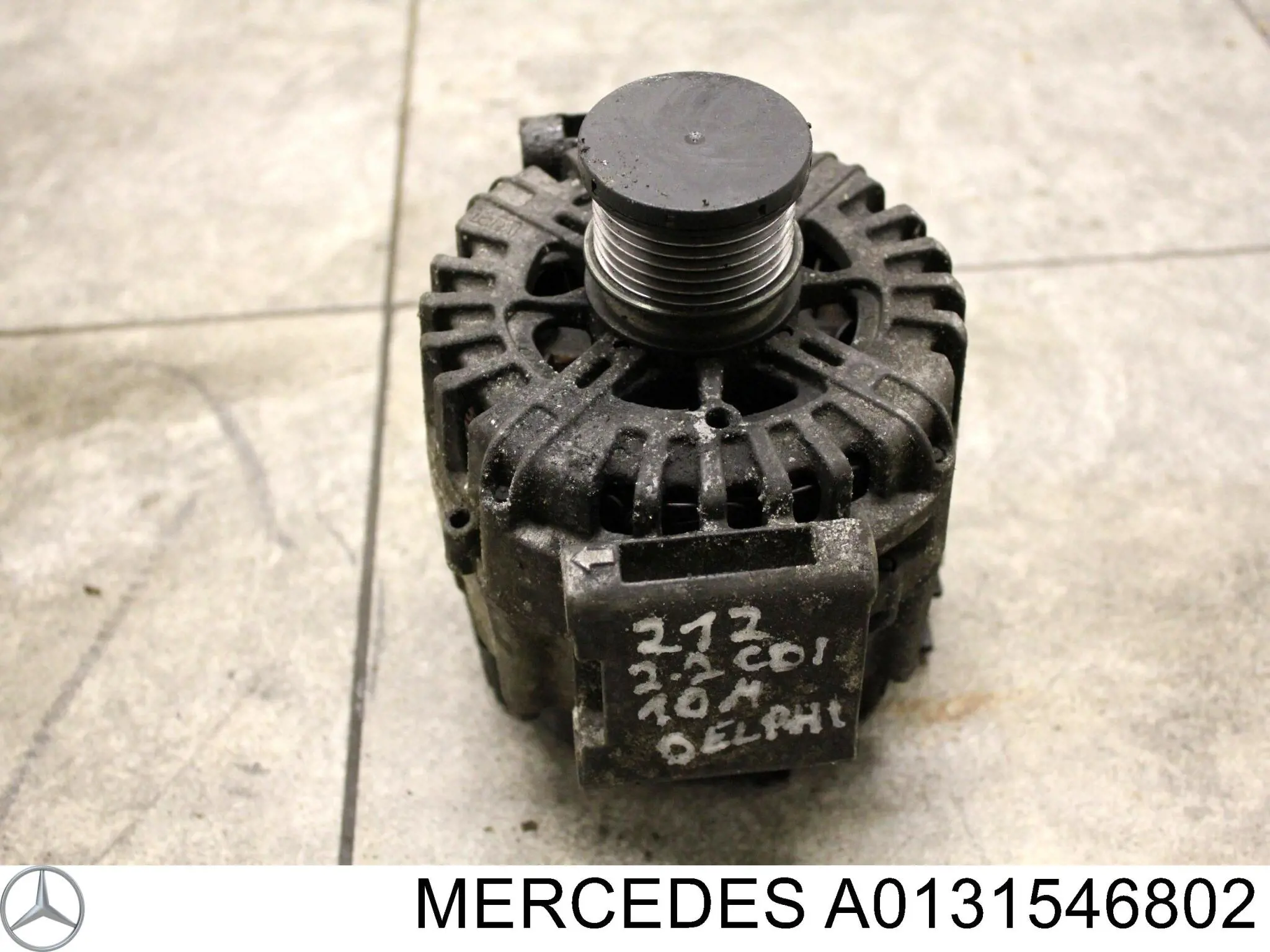 A0131546802 Mercedes Gerador