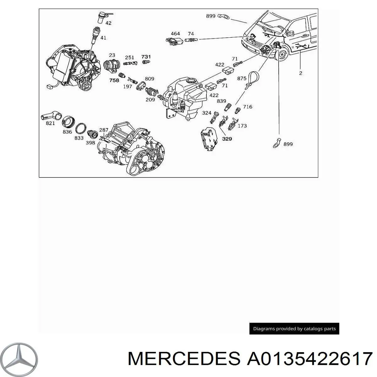  Mercedes A0135422617 preço, a partir de 213,12 USD