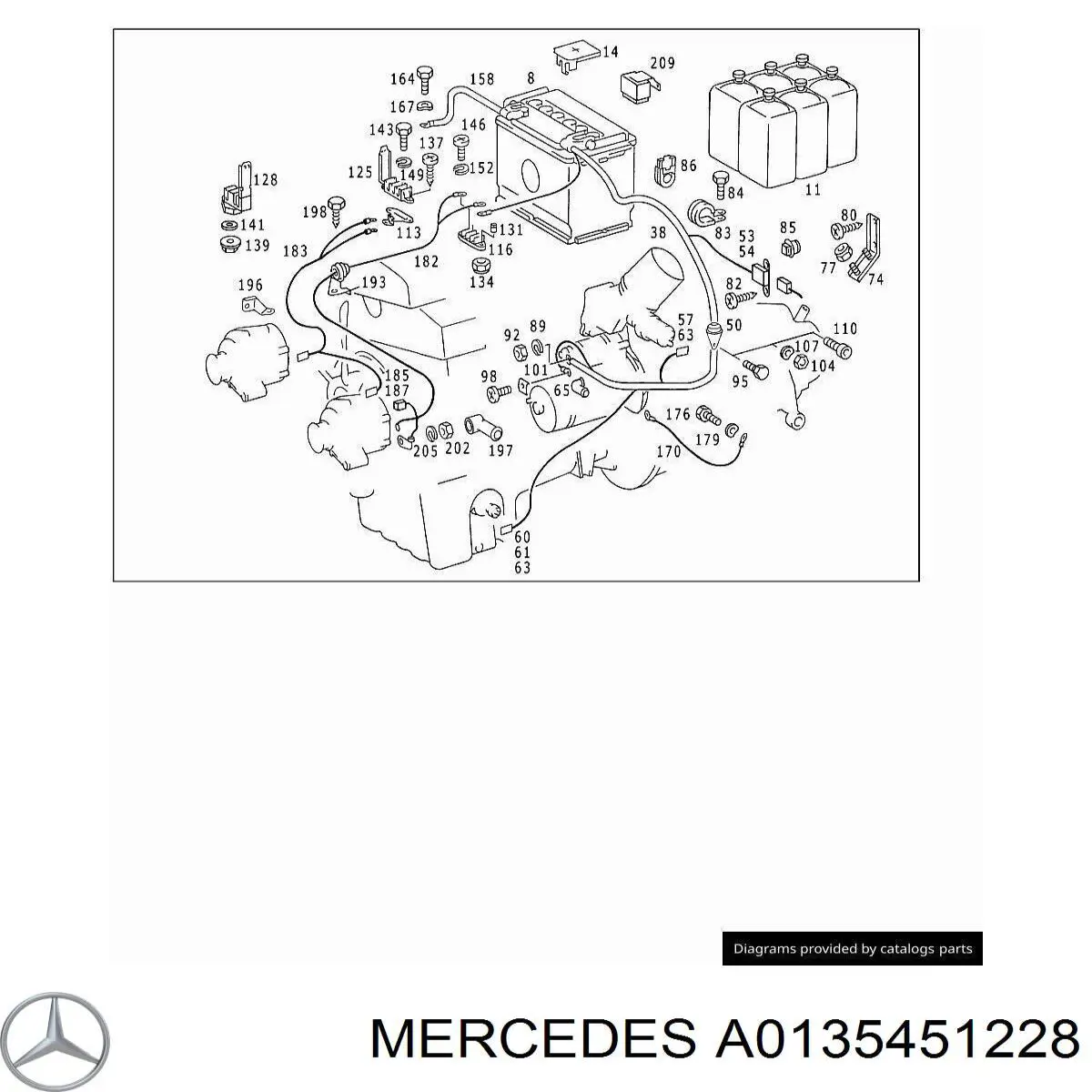 A0135451228 Mercedes 