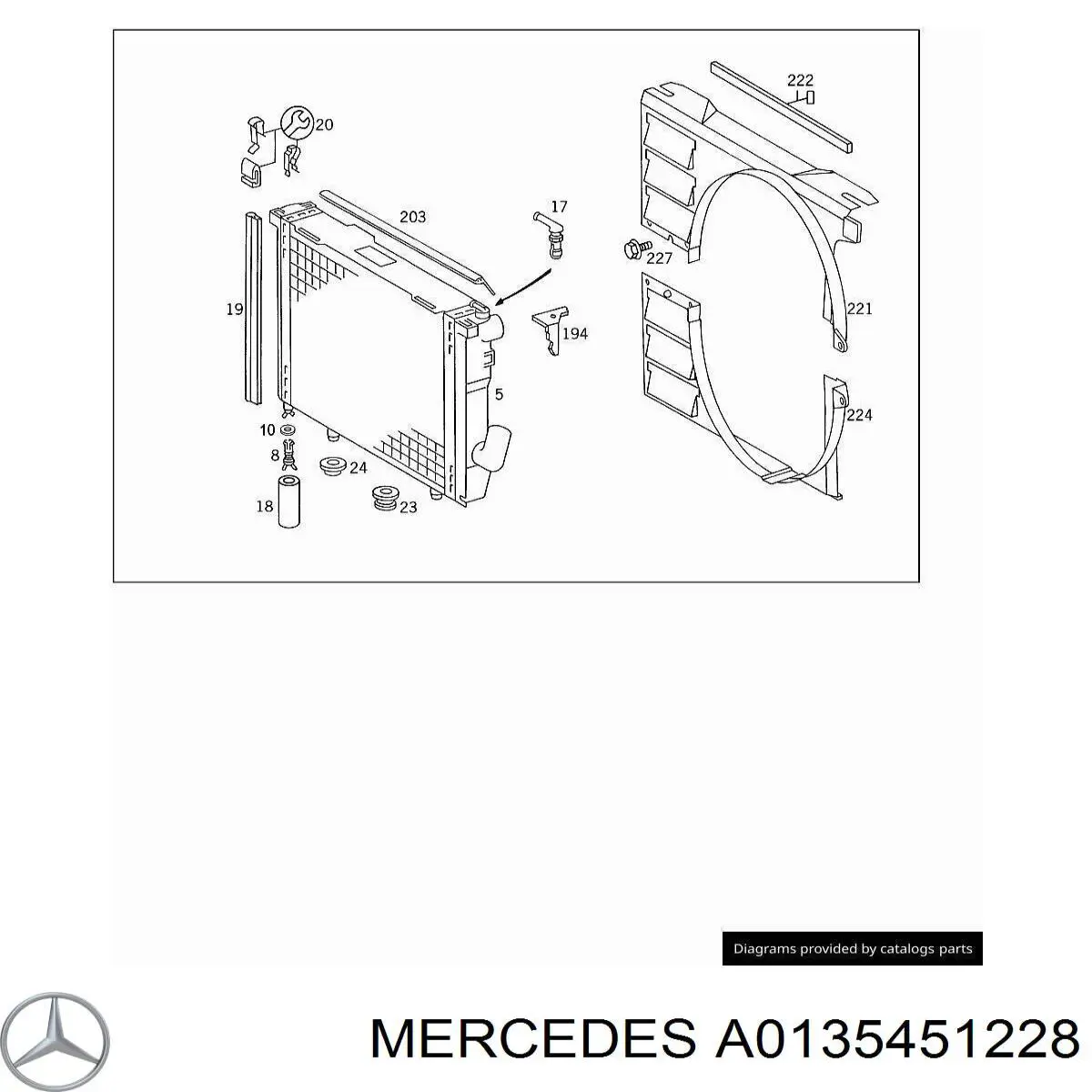  Mercedes A0135451228 preço, a partir de 12,15 USD