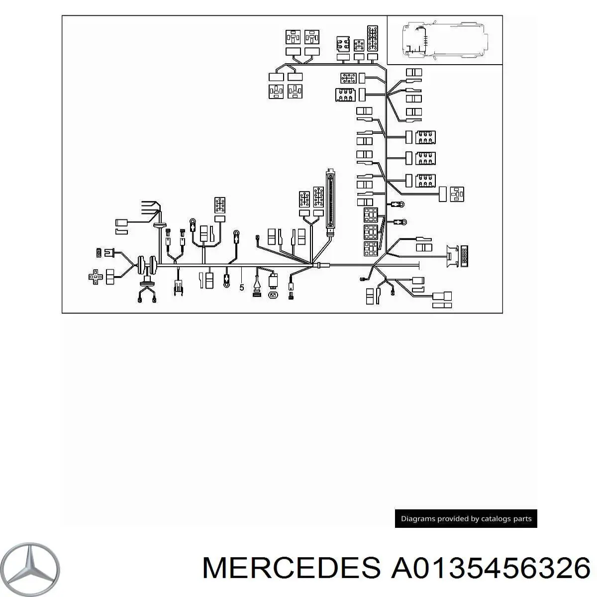  Mercedes A0135456326 preço, a partir de 14,77 USD