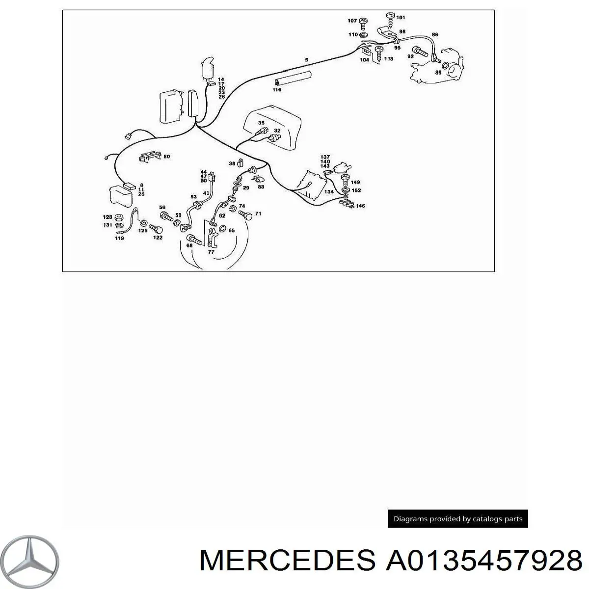  Mercedes A0135457928 preço, a partir de 9,01 USD