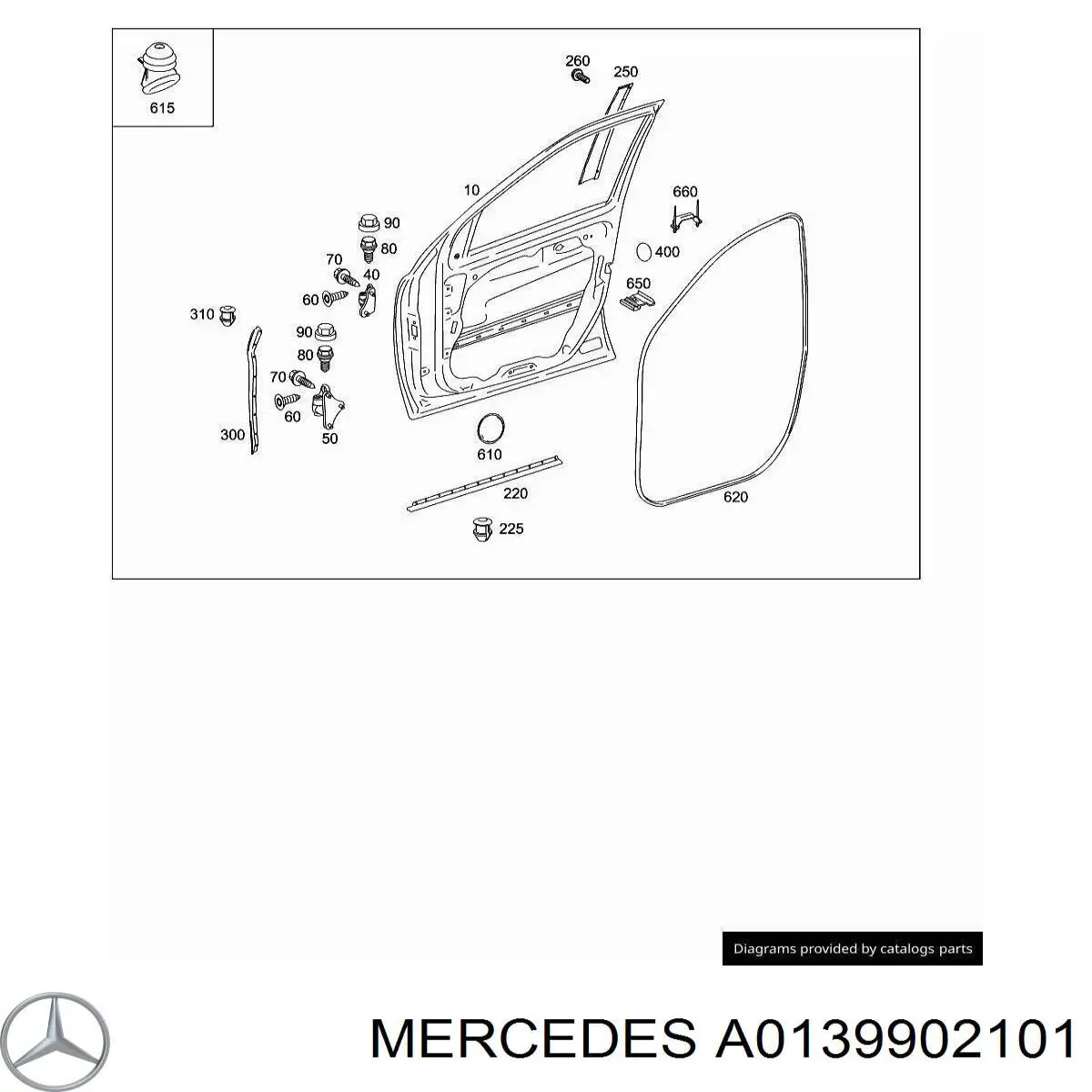 A0139902101 Mercedes 