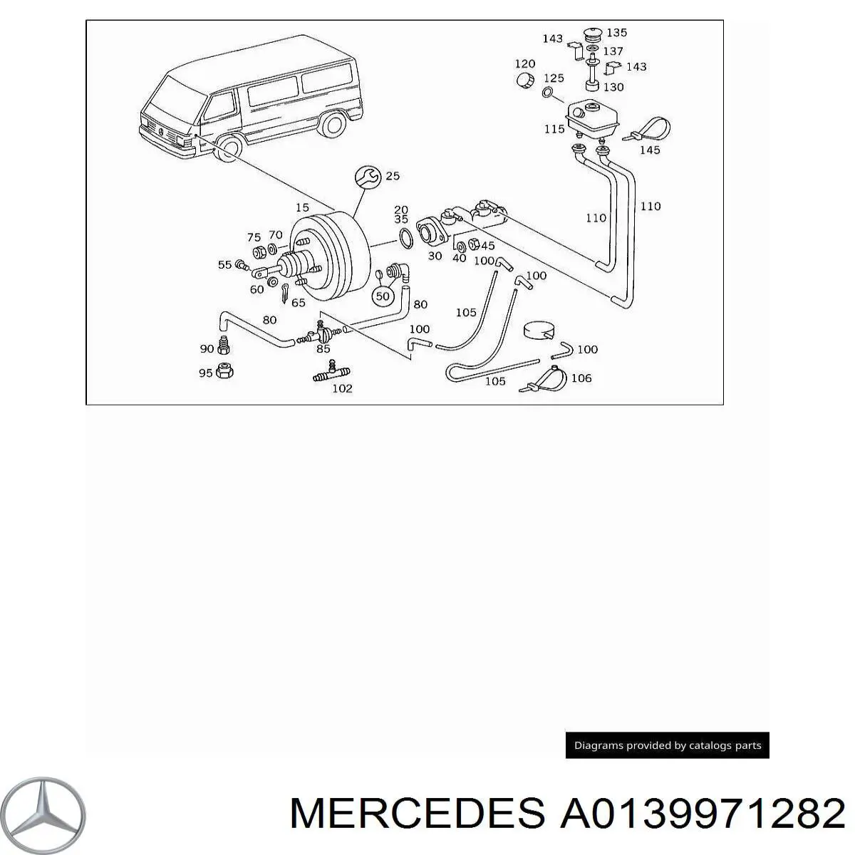 Compre A0139971282 Mercedes 
