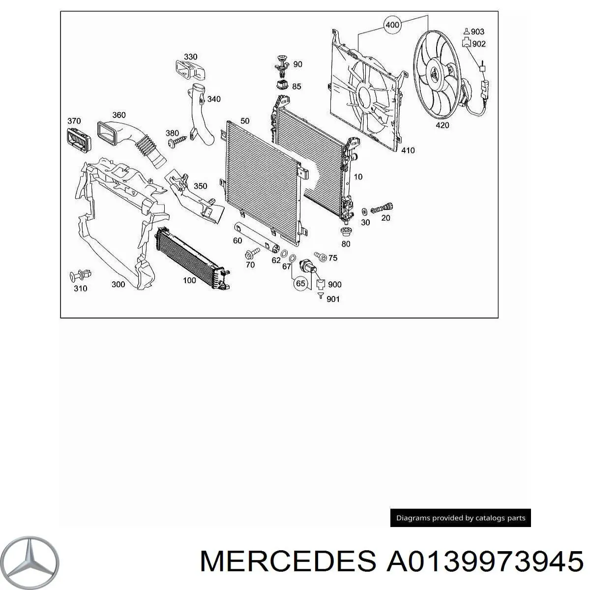 A0139973945 Mercedes 