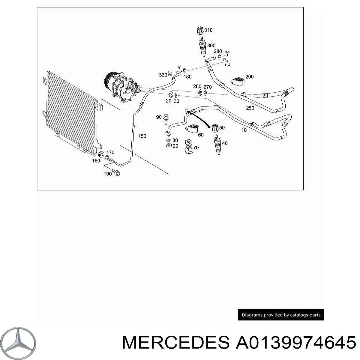  Mercedes A013997464564 preço, a partir de 5,92 USD