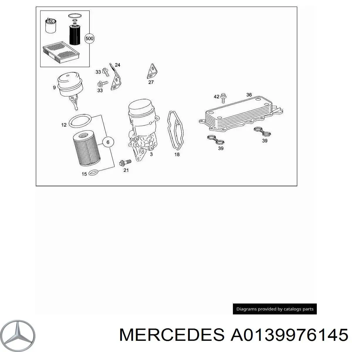 A0139976145 Mercedes 