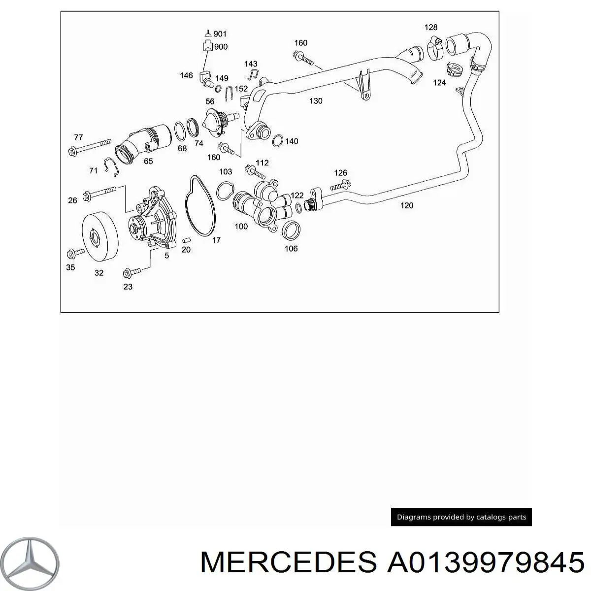 A0139979845 Mercedes 