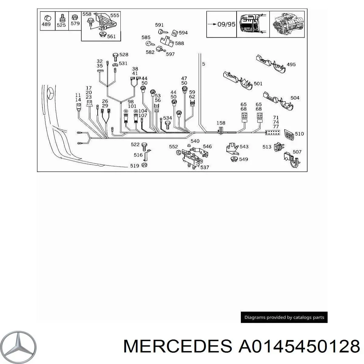  Mercedes A0145450128 preço, a partir de 13,84 USD