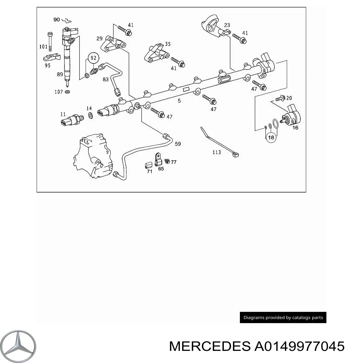 Kit de reparação de regulador de pressão de combustível Mercedes A0149977045 preço, a partir de 11,17 USD