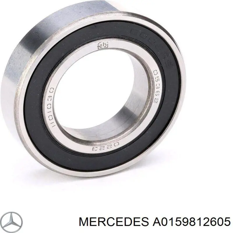 Rolamento de diferencial do eixo traseiro Mercedes A0159812605 preço, a partir de 27,24 USD