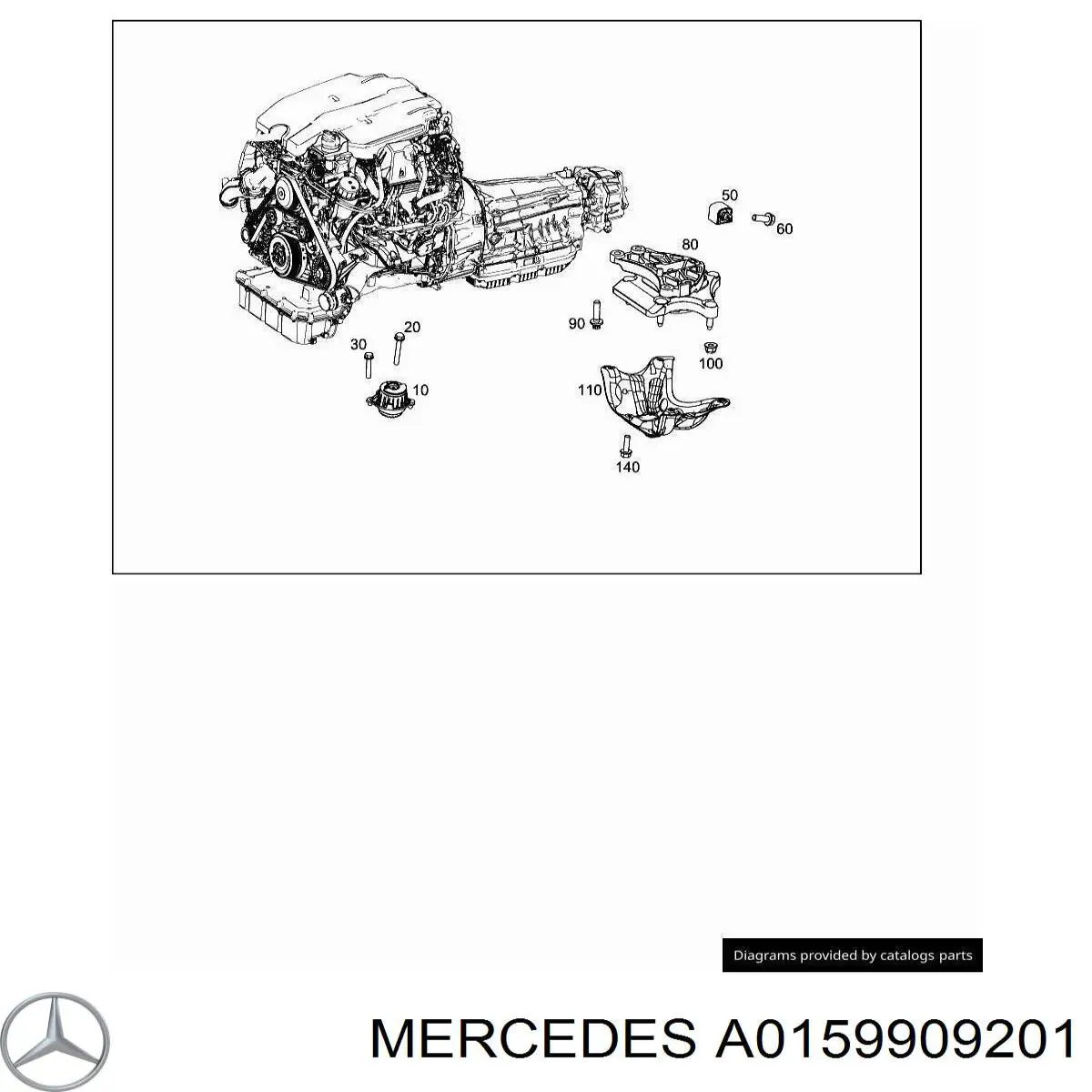  Mercedes A0159909201 preço, a partir de 23,76 USD