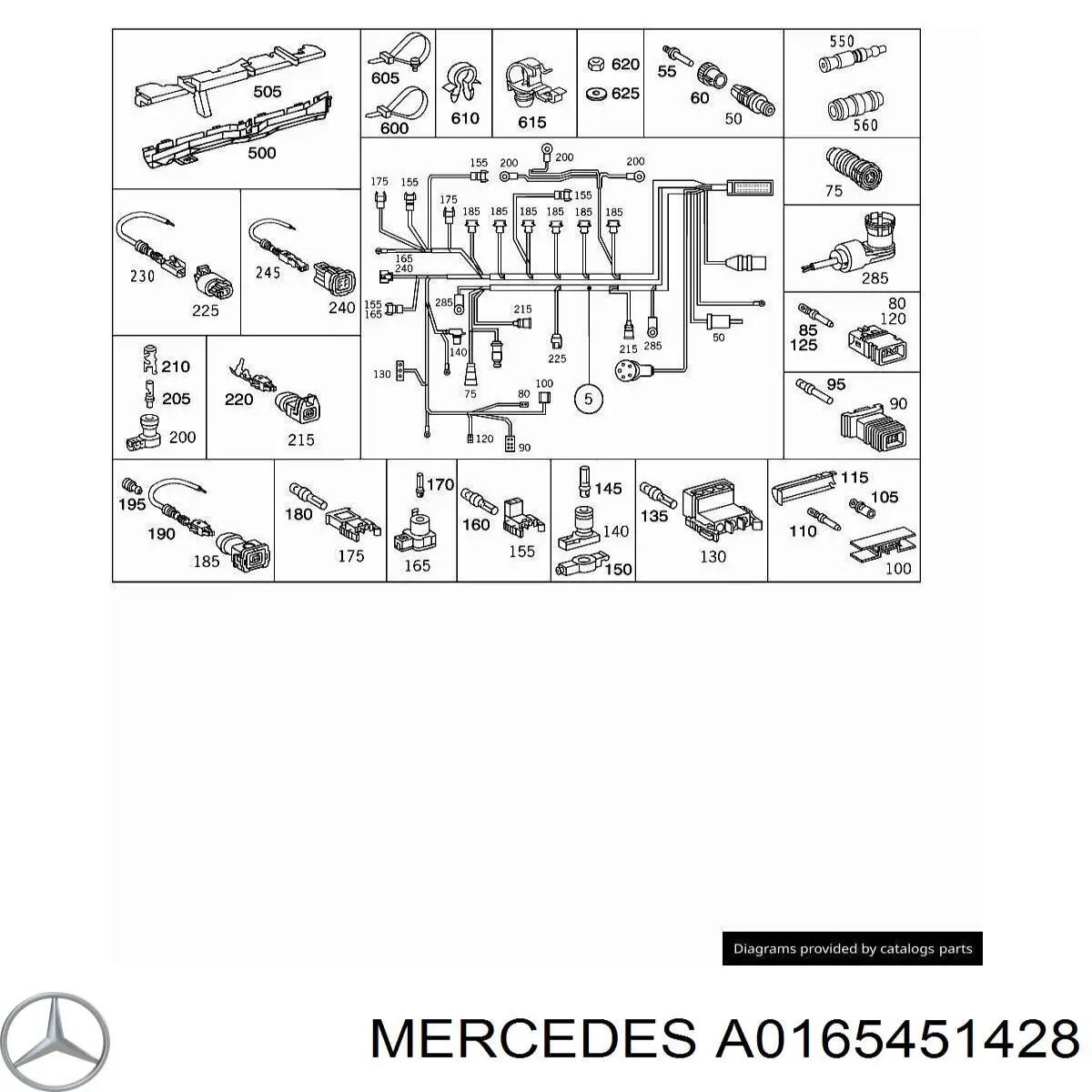  Mercedes A0165451428 preço, a partir de 12,78 USD